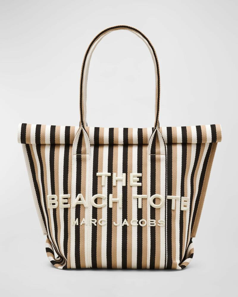 Marc Jacobs The Striped Jacquard Beach Tote Bag Cover