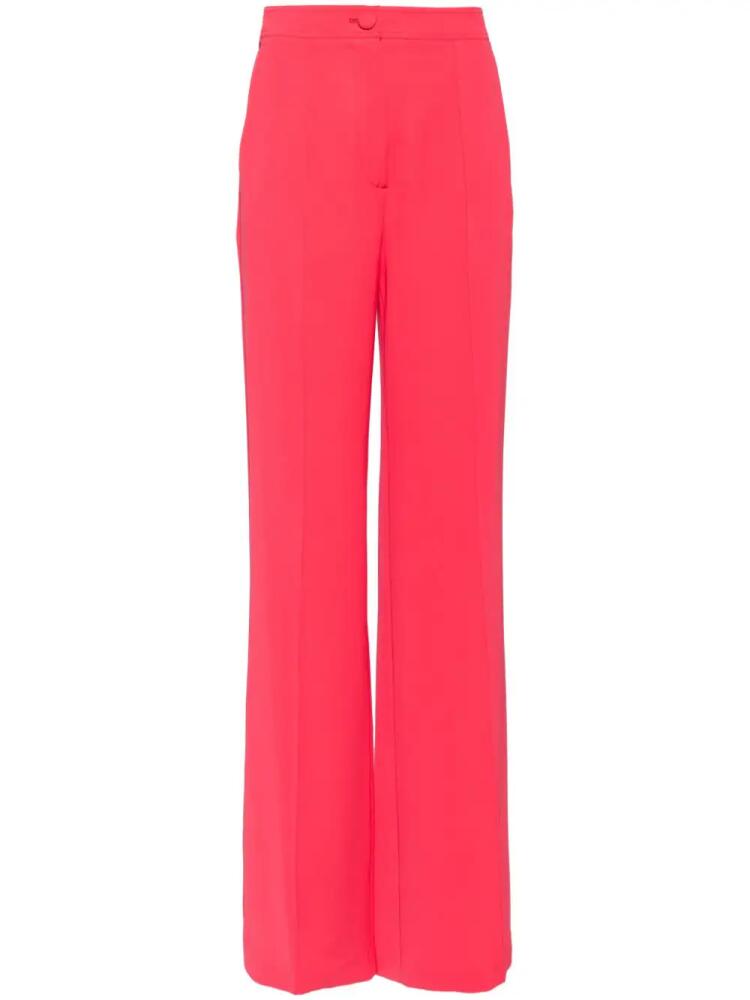 Saiid Kobeisy long-leg straight trousers - Pink Cover