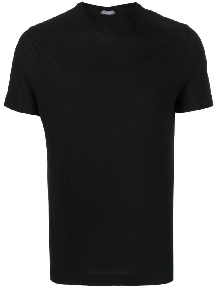 Zanone basic short-sleeved T-shirt - Black Cover