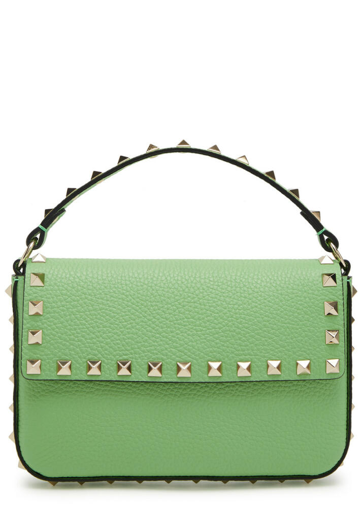 Valentino Garavani Rockstud Leather Cross-body bag - Mint Cover