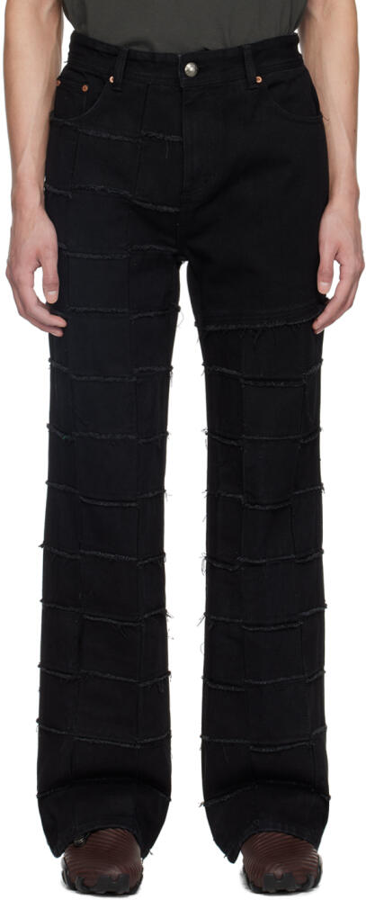 Andersson Bell Black New Patchwork Jeans Cover