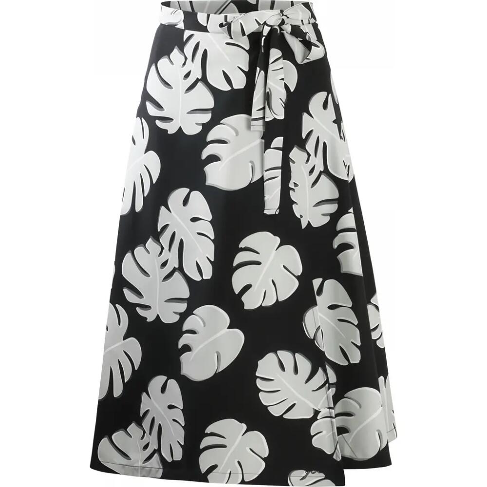 UV Skinz Wrap Skirt in Black Flora Cover