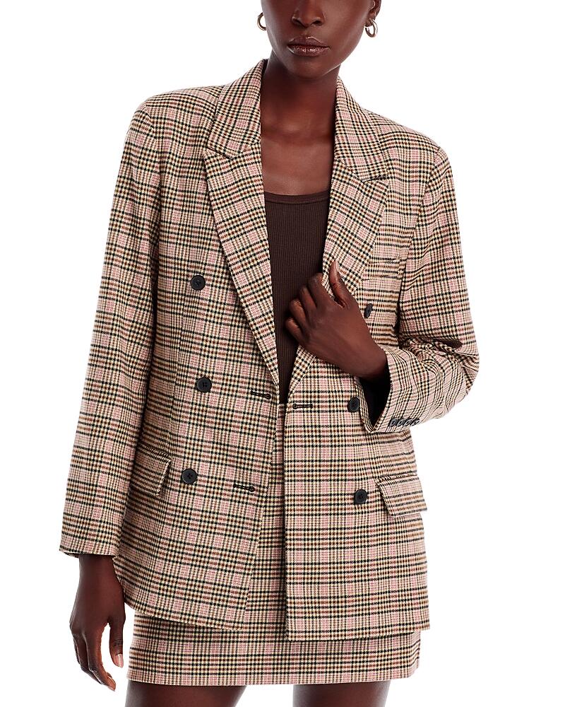 French Connection Gina Check Blazer Cover