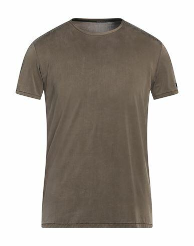 Rrd Man T-shirt Military green Cupro, Elastane Cover