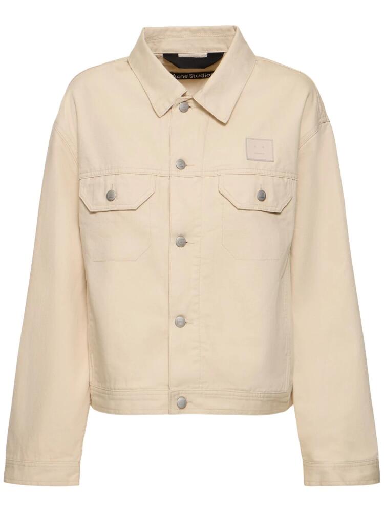 ACNE STUDIOS Orsano Cotton Canvas Jacket Cover