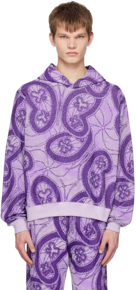 NEEDLES Purple Classic Hoodie Cover