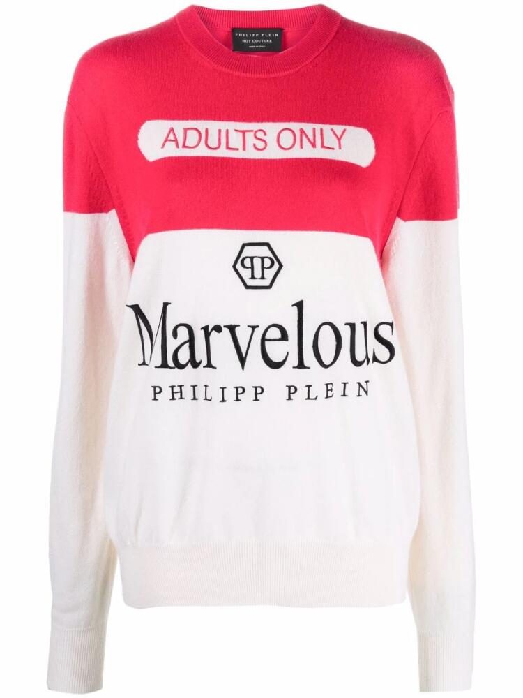 Philipp Plein Marvelous cashmere jumper - Red Cover