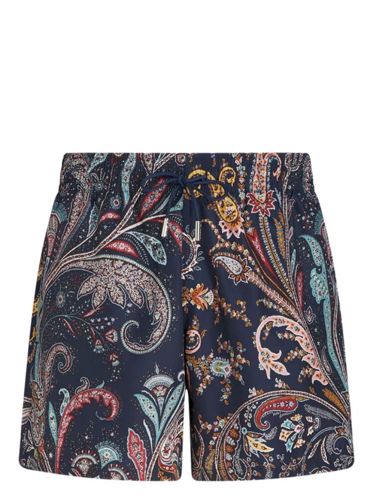 ETRO paisley-print swim shorts - Blue Cover