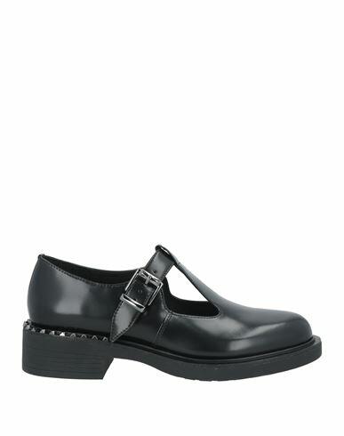 Ash Woman Loafers Black Calfskin Cover