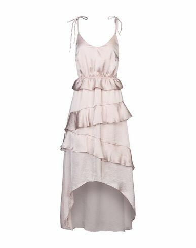 Twenty Easy By Kaos Woman Midi dress Light pink Polyester Cover