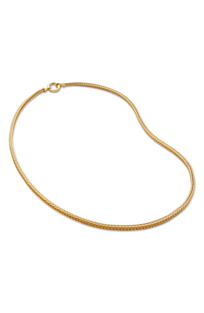 Monica Vinader Juno Chain Necklace in 18Ct Gold Vermeil/Ss Cover