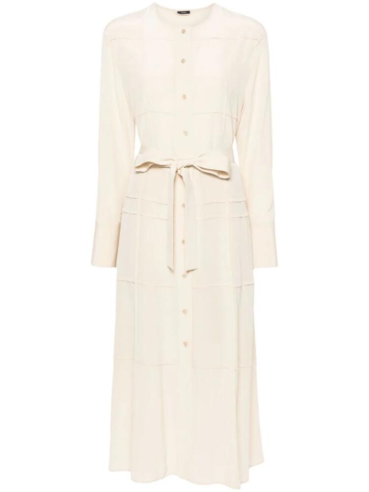 JOSEPH Helene midi dress - Neutrals Cover