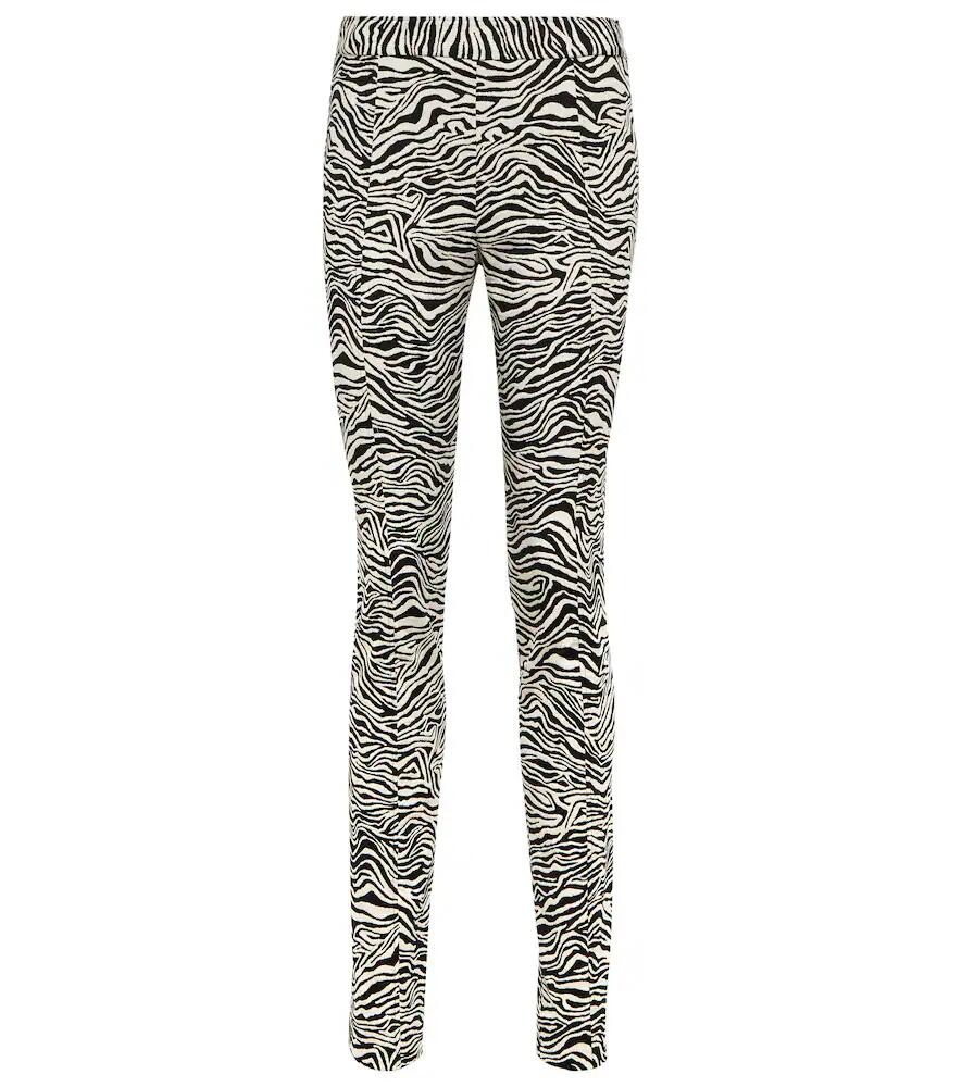 Proenza Schouler Zebra jacquard skinny pants Cover