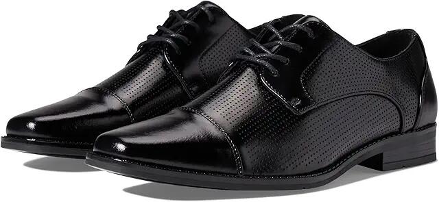 Stacy Adams Kepler Cap Toe Oxford (Black) Men's Shoes Cover