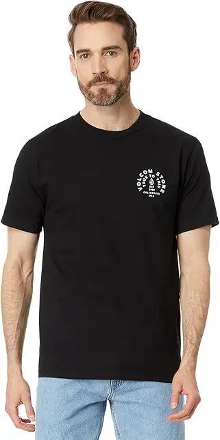 Volcom Tennon (Black) Men's T Shirt Cover