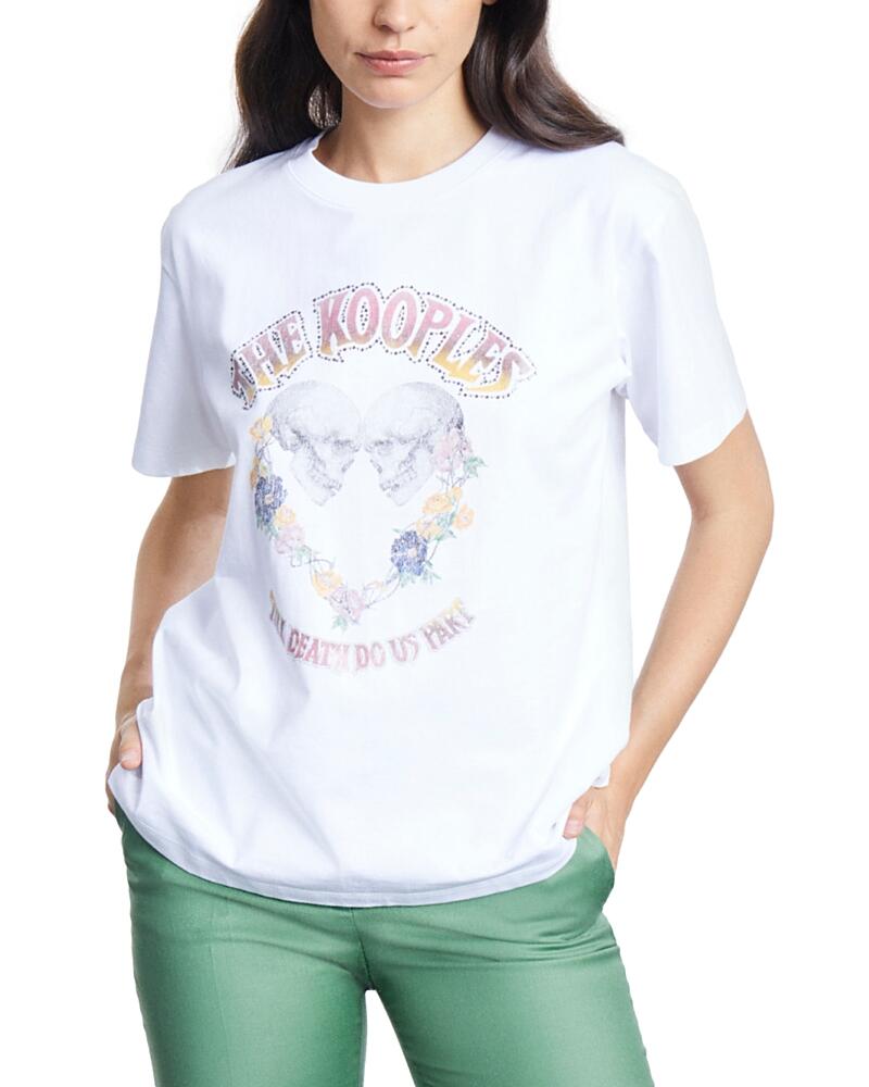 The Kooples Embellished Graphic Tee Cover