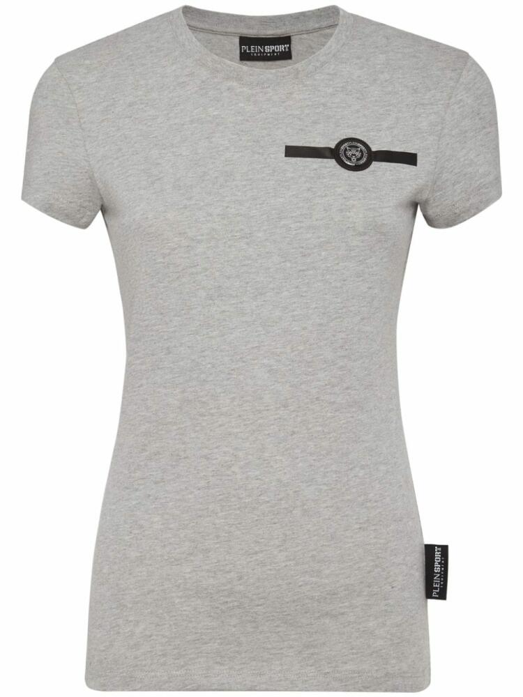 Plein Sport Pure Fit cotton T-shirt - Grey Cover