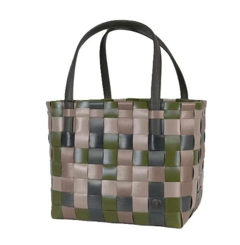 Handed By Color Block Recycled Tote Bag in Camo Mix Cover