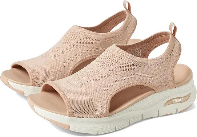 SKECHERS Arch Fit - City Catch (Blush) Women's Shoes Cover