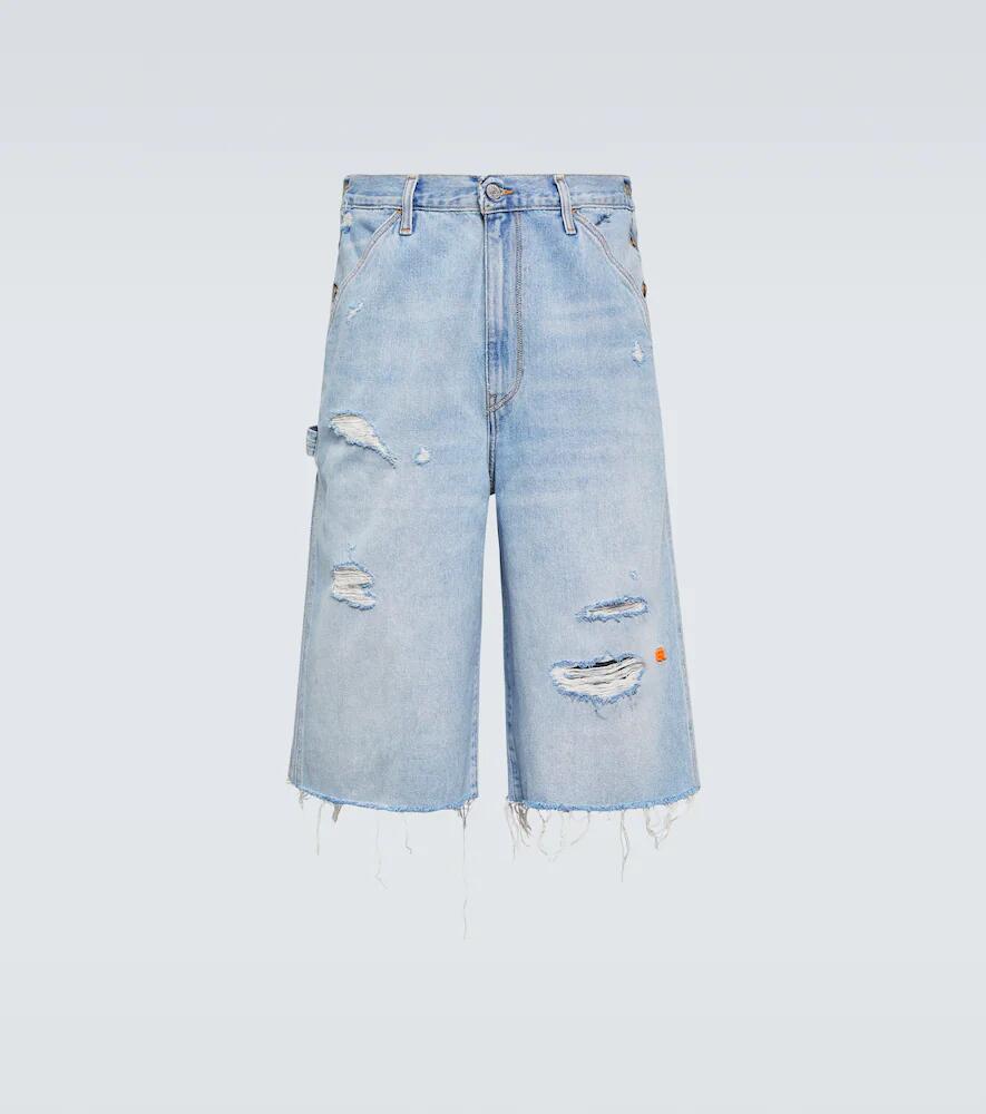 ERL x Levi's 501 distressed denim shorts Cover