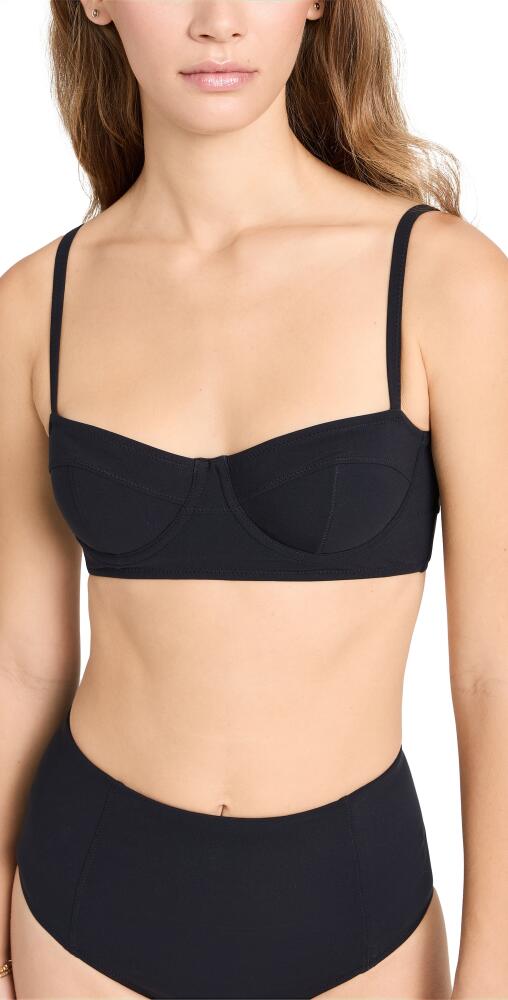 Ulla Johnson Zahara Bikini Top Noir Cover