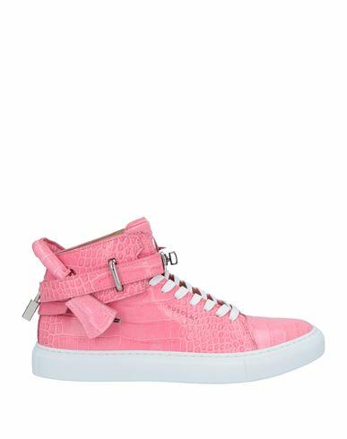 Buscemi Man Sneakers Pink Soft Leather Cover