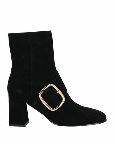 Bibi Lou Woman Ankle boots Black Leather Cover