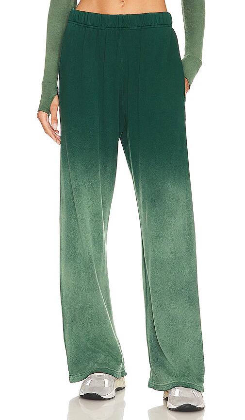 Michael Lauren Theoden Wide Leg Pant in Green Cover