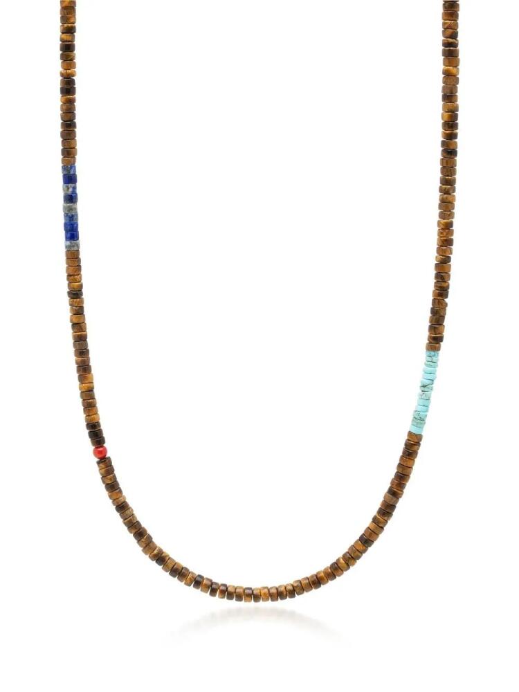 Nialaya Jewelry Heishi bead-chain necklace - Brown Cover