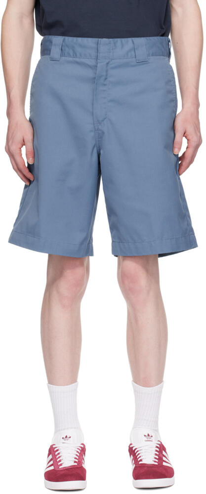 Carhartt Work In Progress Blue Craft Shorts Cover