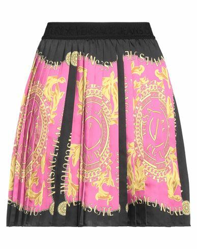 Versace Jeans Couture Woman Mini skirt Fuchsia Polyester Cover