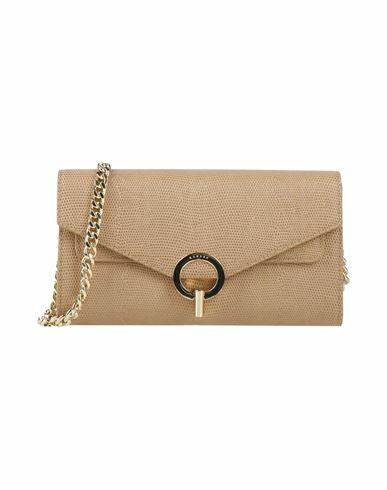 Sandro Woman Cross-body bag Light brown Calfskin Cover