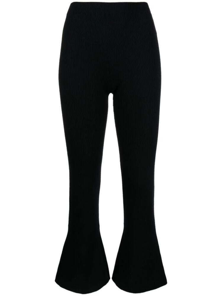 CFCL wool flared trousers - Black Cover