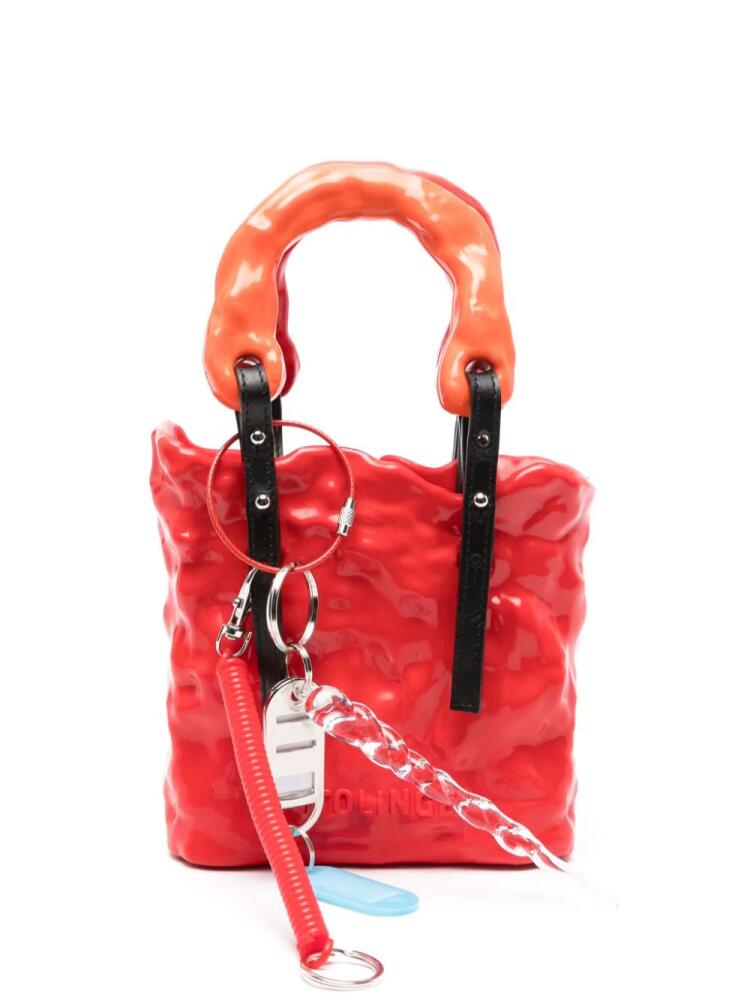 Ottolinger Signature Ceramic tote bag - Red Cover