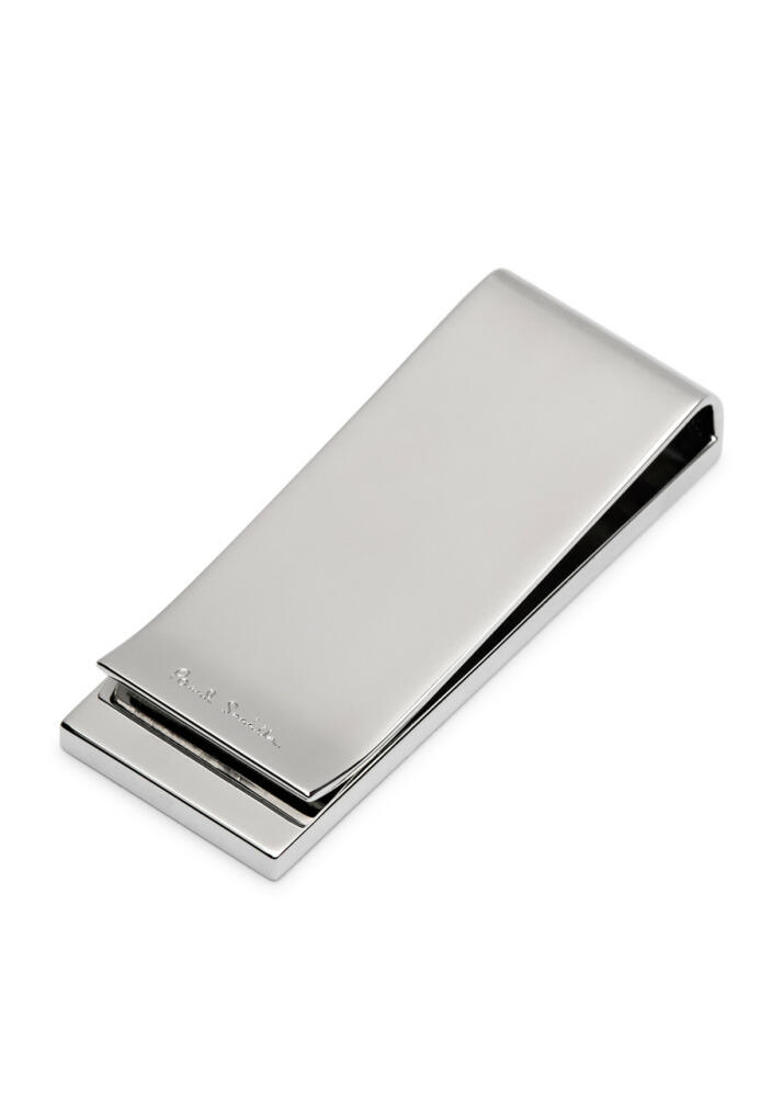 Paul Smith Logo-engraved Money Clip - Silver Cover