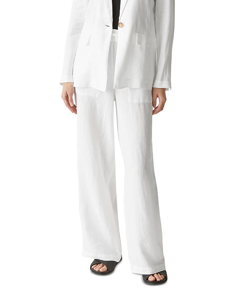 Michael Stars Jules Linen Wide Leg Drawstring Pants Cover