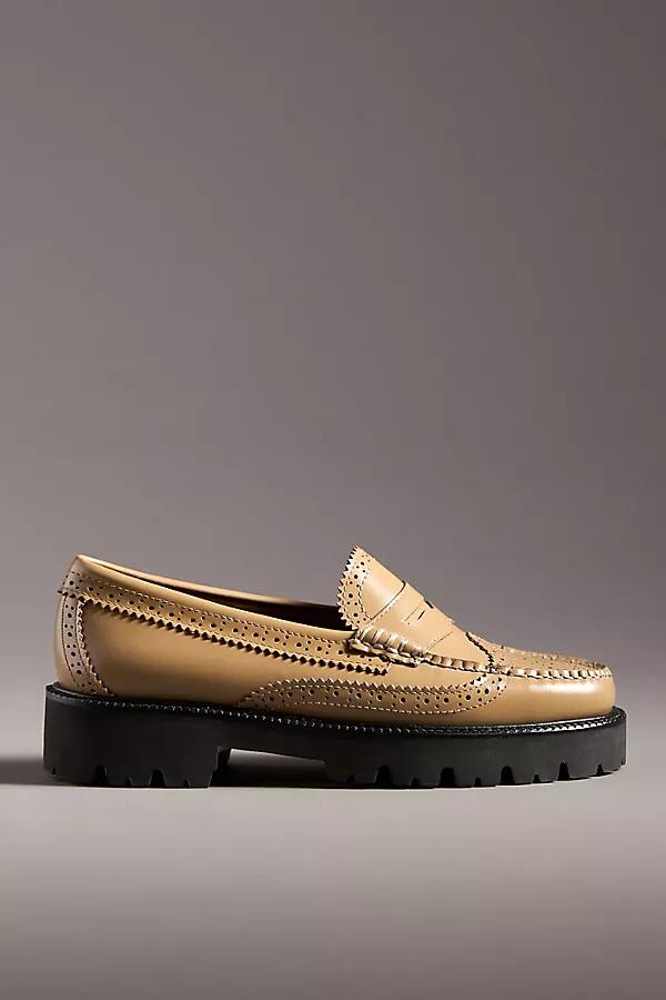 G.H.BASS Weejuns Whitney Brogue Loafers Cover