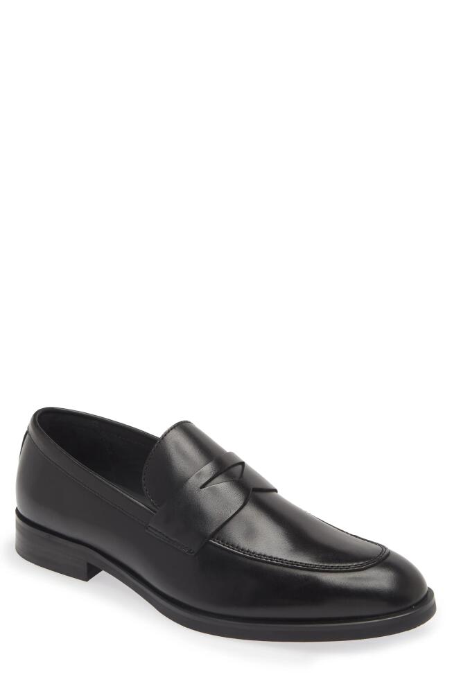 Nordstrom Edward Penny Loafer in Black Cover