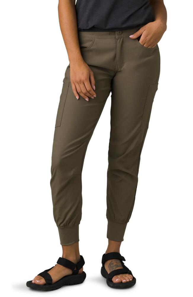 prAna Halle II Water Repellent Joggers in Slate Green Cover