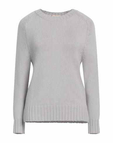 Purotatto Woman Sweater Light grey Cashmere Cover