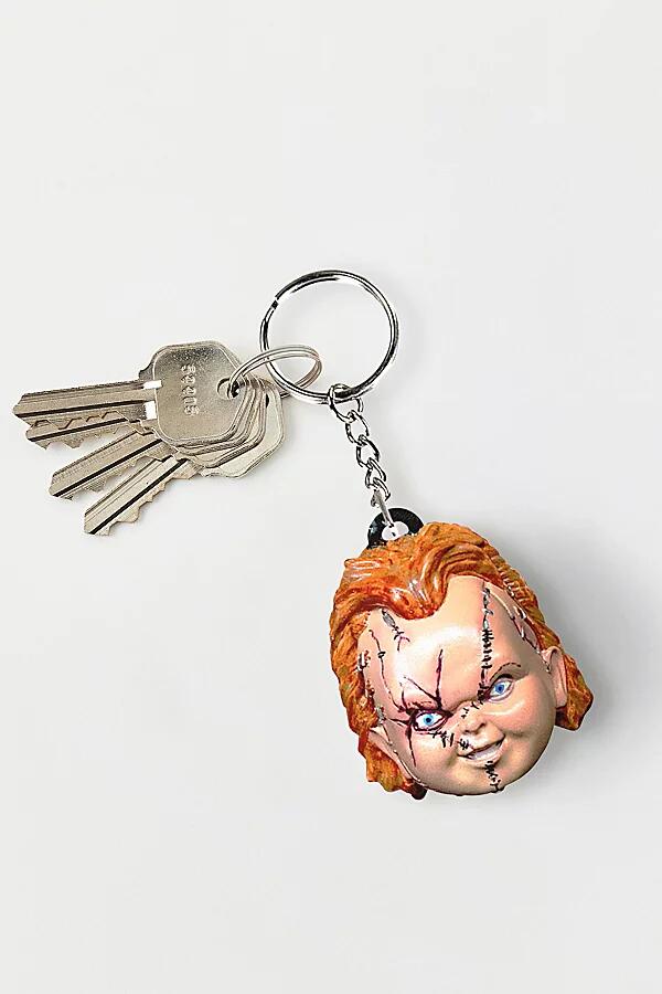 Child's Play Seed of Chucky Chucky Head Halloween Key Chain in Taupe Cover