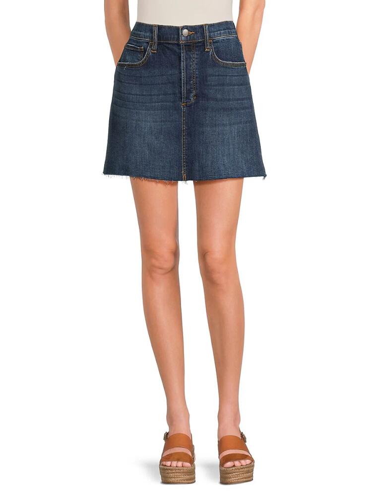 Joe's Jeans Women's Denim Mini Skirt - Blue Cover