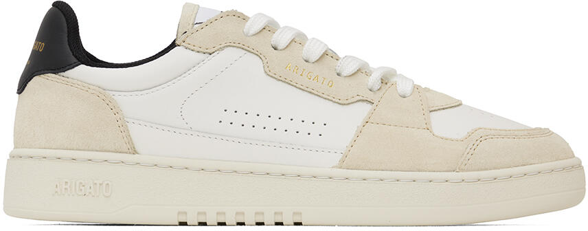 Axel Arigato White & Beige Dice Lo Sneakers Cover