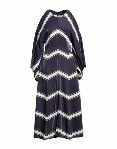 Golden Goose Woman Midi dress Purple Viscose, Polyester Cover