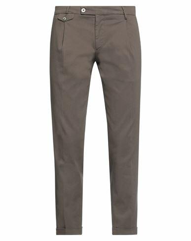 Michael Coal Man Pants Brown Cotton, Elastane Cover