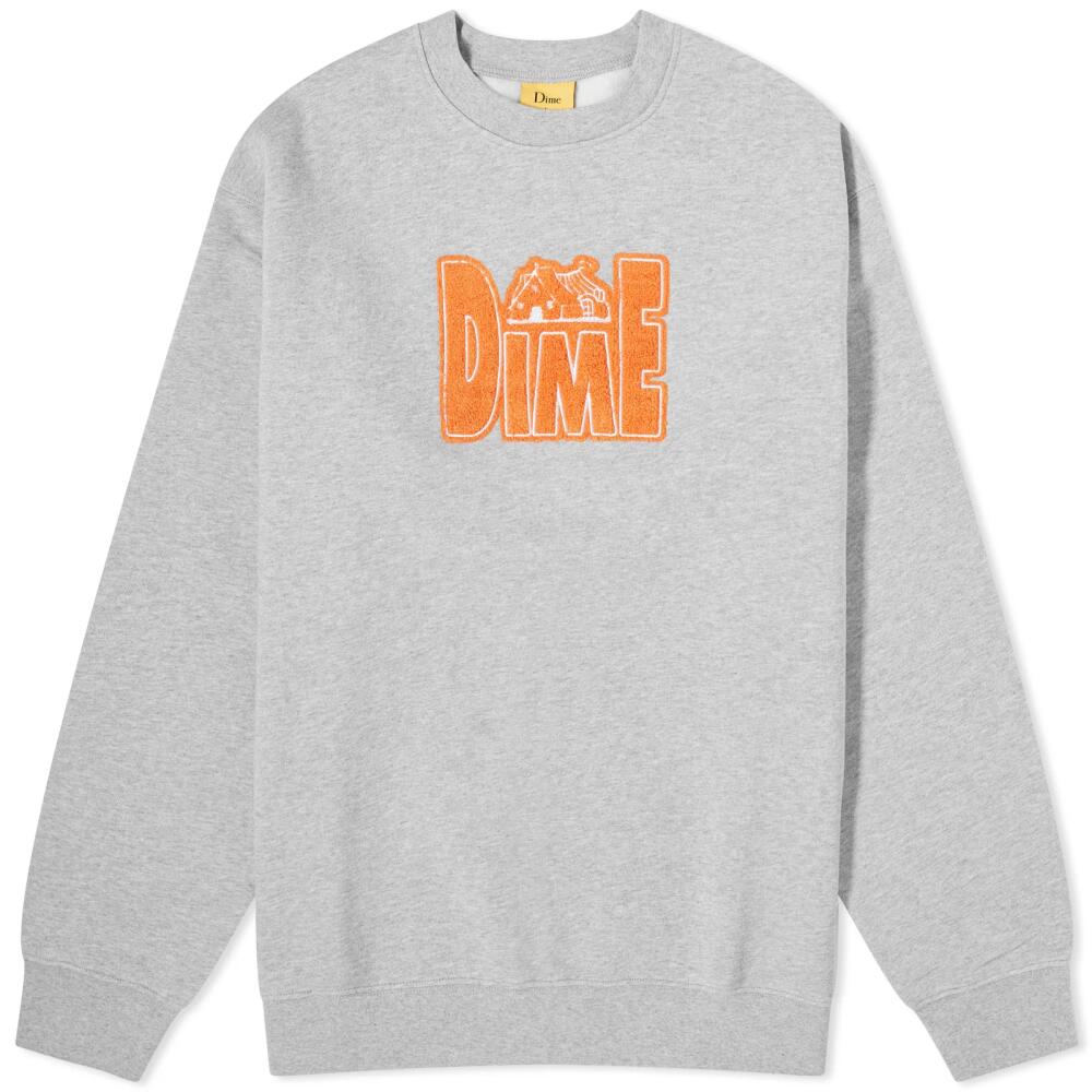 Dime Men's Club Sweater in Heather Grey Cover