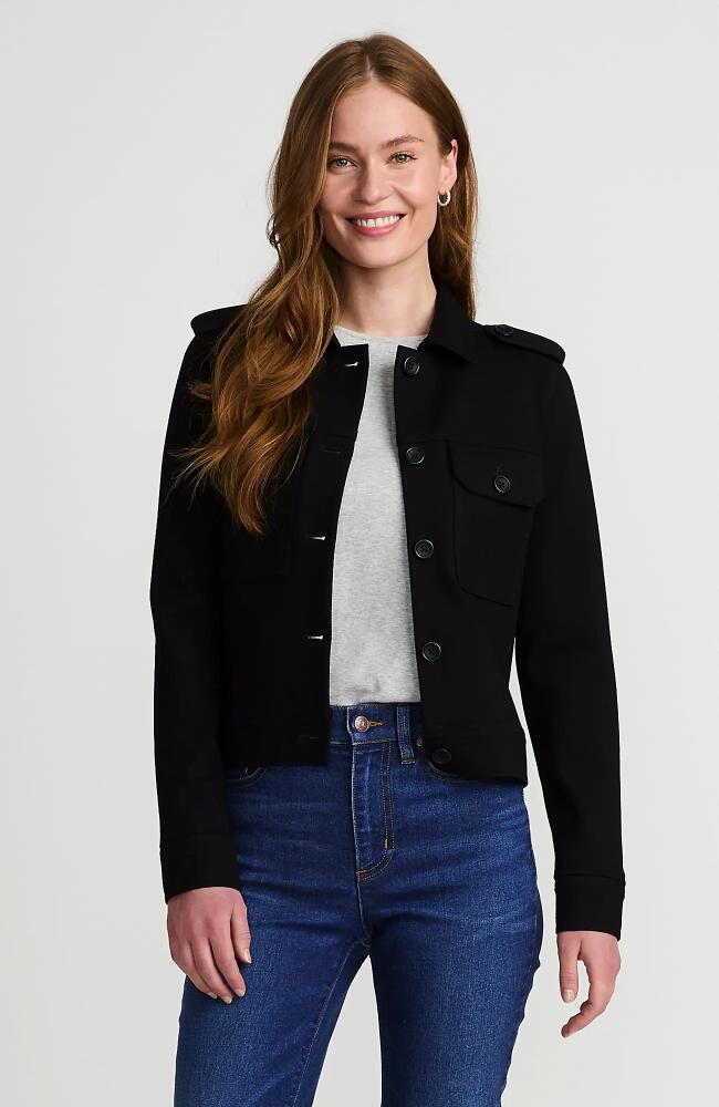 Lands' End Ponte Vacation Jacket in Black Cover