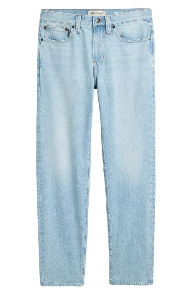 Madewell Relaxed Taper Jeans in Brantwood Wash Cover