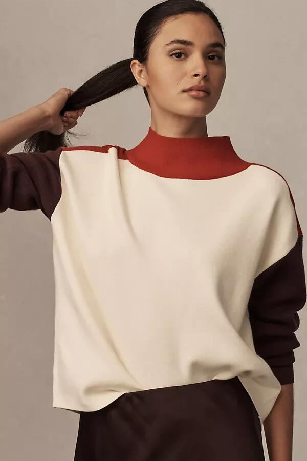 The Carys Mock-Neck Sweater by Maeve Cover