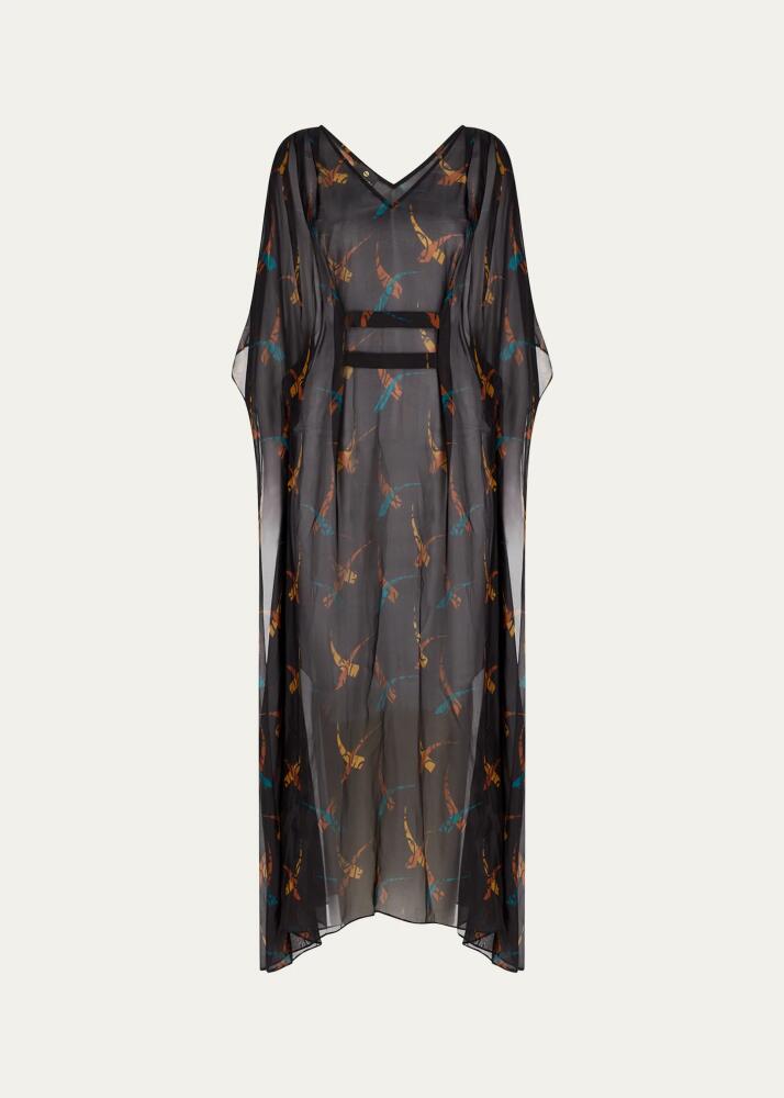 VALIMARE Florence Maxi Caftan Coverup Cover